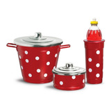 Kit Pia Cozinha Porta Detergente Sabão Lixeira Em Aluminio