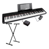 Kit Piano Bravo Bp6600 Digital 88 Teclas Bivolt   Suporte