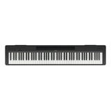 Kit Piano Digital 88 Teclas Yamaha P-143 Com Suporte X Cor Preto 110v - 220v