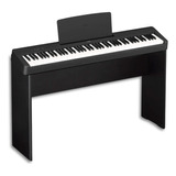 Kit Piano Digital Yamaha P 145   Estante Suporte Opus Ep200 Cor Preto 110v 220v