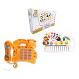 Kit Piano Infantil Tecladosons