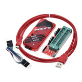 Kit Pickit 3 Gravador Pic Usb Programador Socket Zif