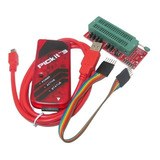 Kit Pickit 3 Gravador Pic Usb Programador Socket Zif