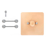Kit Piercing Titanio Para