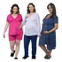 Kit Pijama Gestante Camisola+short Doll+pijama 921 0126 017