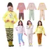 Kit Pijama Infantil Inverno Menina 100% Algodão - 6 Peças