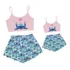 Kit Pijama Mãe E Filha Stitch Curto Adulto Short Baby Doll 