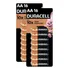 Kit Pilha Alcalina Aa Com 16 Unidades 2 Cartelas - Duracell
