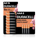 Kit Pilhas Duracell Aa