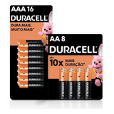 Kit Pilhas Duracell Aaa