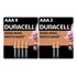 Kit Pilhas Duracell Aaa Palito Com 8 Un + Aaa Palito Com 2un