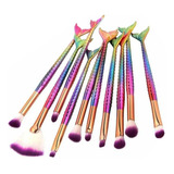 Kit Pinceis Maquiagem 10