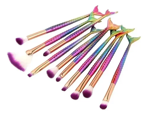 Kit Pinceis Maquiagem 10