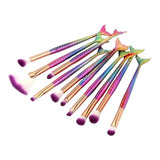 Kit Pinceis Maquiagem 10