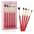Kit Pincéis Para Olhos Essenciais Niina Secrets Eudora Cor Rosa