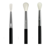 Kit Pinceis Prof Maquiagem O132 O136 O138 Esfumar Daymakeup