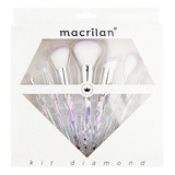 Kit Pincel Diamond 7 Peças Macrilan