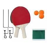 Kit Ping Pong  2 Raquetes Ping Pong  3 Bolinhas  Rede Ping Pong Para Mesa   Tenis De Mesa  Ping Pong Mesa  Ping Pong Bola  Ping Pong Raquete