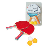 Kit Ping Pong Com 2 Raquetes