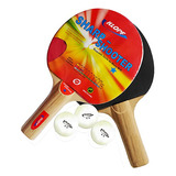 Kit Ping Pong Raquetes E Bolinhas   Klopf 5052