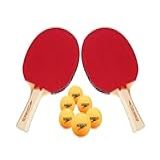 Kit Ping Pong Speedo Evoke 2 Raquetes 6 Bolas Tênis De Mesa Lazer