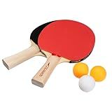 Kit Ping Pong Speedo Star 2 Raquetes 3 Bolas Tênis De Mesa Lazer