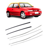Kit Pingadeira Friso Lateral Parabrisa Gol G2 2 Portas 95 99