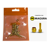 Kit Pino Oliva E Conector Ztto Para Freio Hid Magura 10und