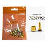Kit Pino Oliva E Conector Ztto Para Freio Hid Tektro 10und