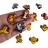 Kit Pins Rei Leão Disney Bottons Desenho Pingente Sapato