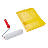 Kit Pintura 3 Peças Econômico Bandeja Rolo E Garfo Atlas