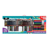 Kit Pintura Acrílica Desenho E Aquarela Royal C 149 Pçs