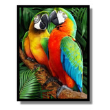 Kit Pintura Com Diamantes 5d Diy Animais Bonitos 30x40cm