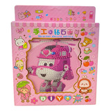 Kit Pintura Com Diamantes Animais 18x18cm Com Caneta