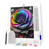 Kit Pintura Diamante Flor