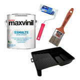 Kit Pintura Pincel Rolo
