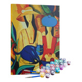 Kit Pintura Terapêutica Mulheres Abstrata