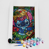 Kit Pintura Terapêutica   Stitch Mosaico