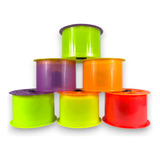 Kit Pipa 6 Carretilhas De Plástico Reforçado 21cm 8 Média