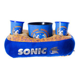 Kit Pipoca Sonic - Zona Criativa Cor Amarelo