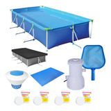 Kit Piscina 6200l Capa