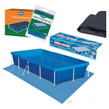 Kit Piscina Com Armação 3000 Litros Capa Forro Mor
