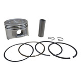 Kit Pistão 68mm Com Anéis Para Motor 6 5 Hp À Gasolina