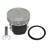 Kit Pistão Anéis 0 50 Suzuki Burgman 125 Injetada 2011 2015