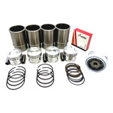 Kit Pistão Aneis Camisa Filtro De Oleo 1 6 8v Cht Gas Escort