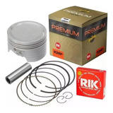 Kit Pistão Anéis Honda Cg 160 Titan Bros 160 2mm Competição