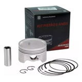 Kit Pistão Anéis Honda Cg150 Titan Bros 3mm Competição Wgk