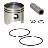 Kit Pistão Anéis Pino Trava Para Roçadeira 43cc 40 Mm