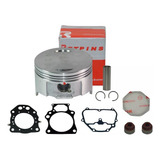 Kit Pistão Anéis Rik Quadriciclo Honda Fourtrax 420 2 00