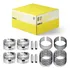 Kit Pistão Anel 0 50 Mahle Stilo Meriva 1 8 16v 2002 Á 2009